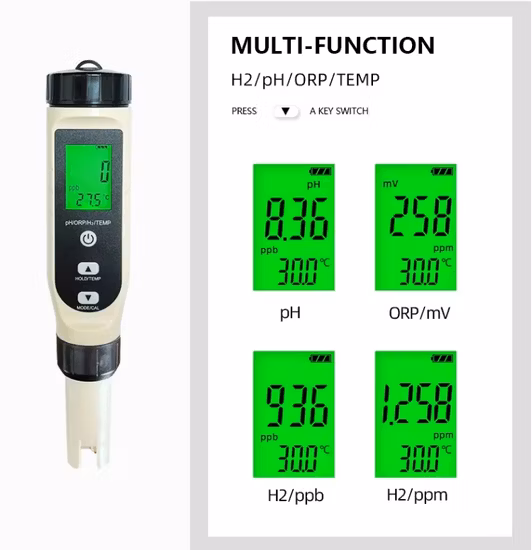 Treatment Plant pH Meter Tester pH O2 Ec