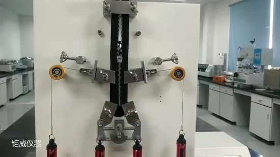 Testador eletrônico de resistência à fadiga por tração com zíper (GW